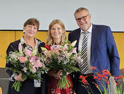 Christine Gaede, Barbara Kohn und Uwe Rösler